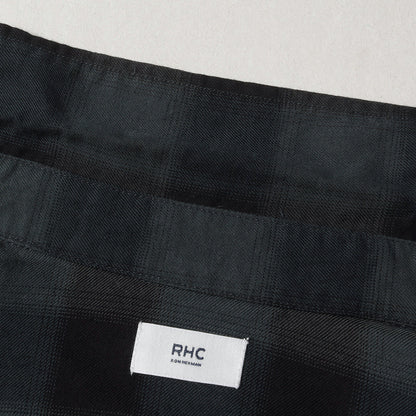 24AW オンブレチェック コットンキュプラ シャツ (Ombre Check Shirts 4020700082) / RHC