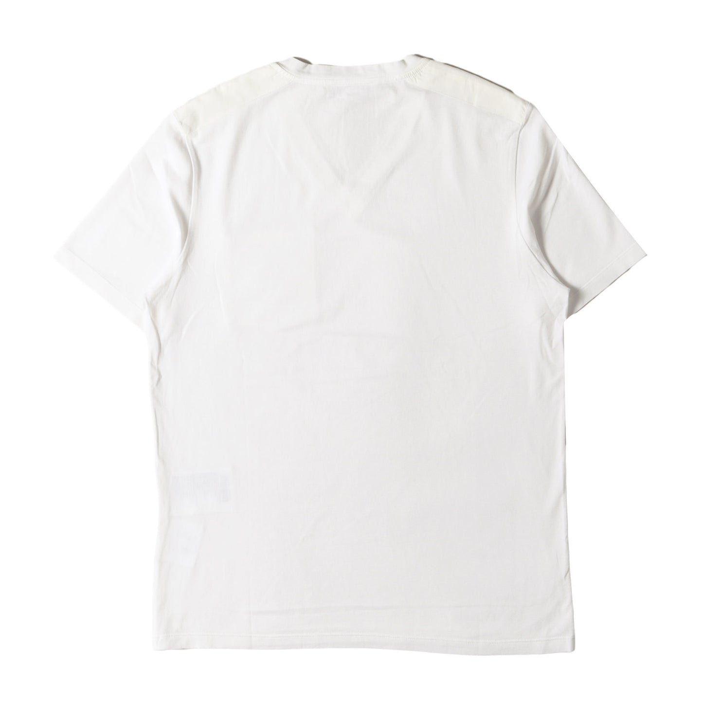 21SS ナイロン 切替 ラバーロゴ ポケット ストレッチ Vネック Tシャツ (SJN251 R192)