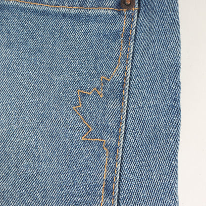 ヴィンテージ加工 スリム テーパード ストレッチ デニム パンツ (SKATER JEAN S74LB0664)