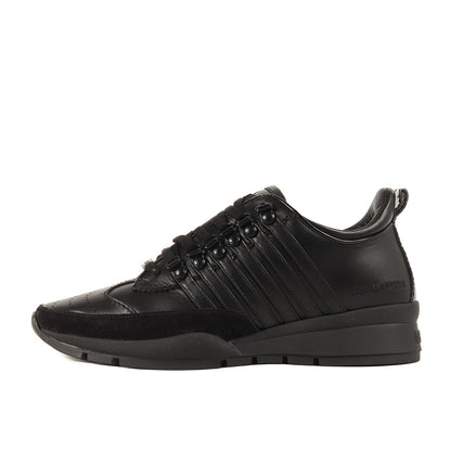 レースアップ ローカット レザー スニーカー (Lace-Up Low Top Sneakers SNM0101 01500001 M436)