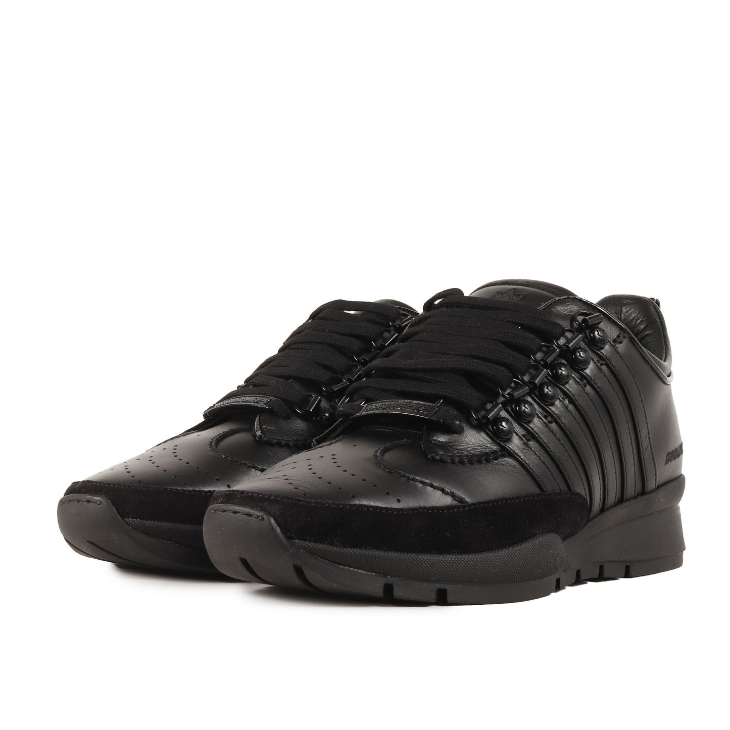 レースアップ ローカット レザー スニーカー (Lace-Up Low Top Sneakers SNM0101 01500001 M436)