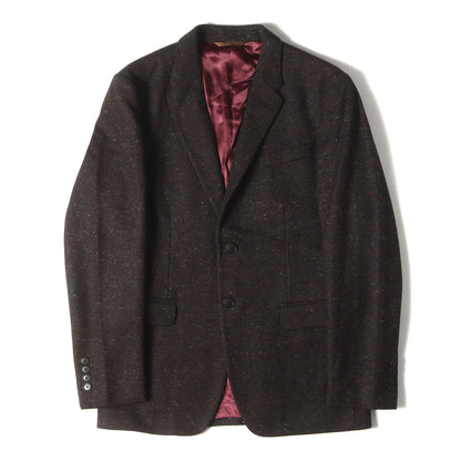 × MOON ネップ混 ウール ツイード 2B テーラード ジャケット (MOON TWEED JACKET 243054 1355) / LONDON