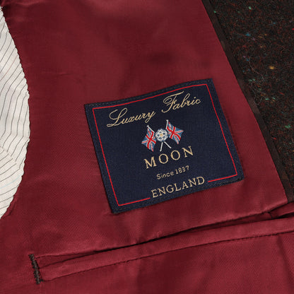 × MOON ネップ混 ウール ツイード 2B テーラード ジャケット (MOON TWEED JACKET 243054 1355) / LONDON