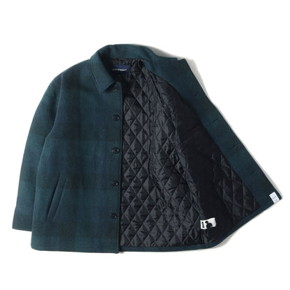 24AW チェック コットン フランネル シャツ ジャケット (CLAIRTON PLAID JACKET 242TQDS-JKM02)