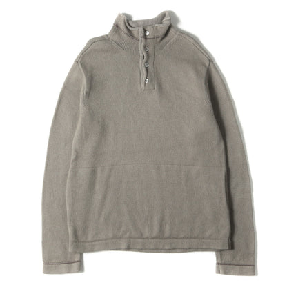 × 10 CORSOCOMO スタンドネック コットンカシミヤ ニット