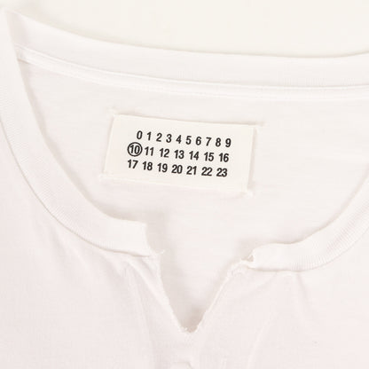 イミテーション ヘンリー Vネック Tシャツ (S30GC0320 S21058) / MM10 ここのえタグ