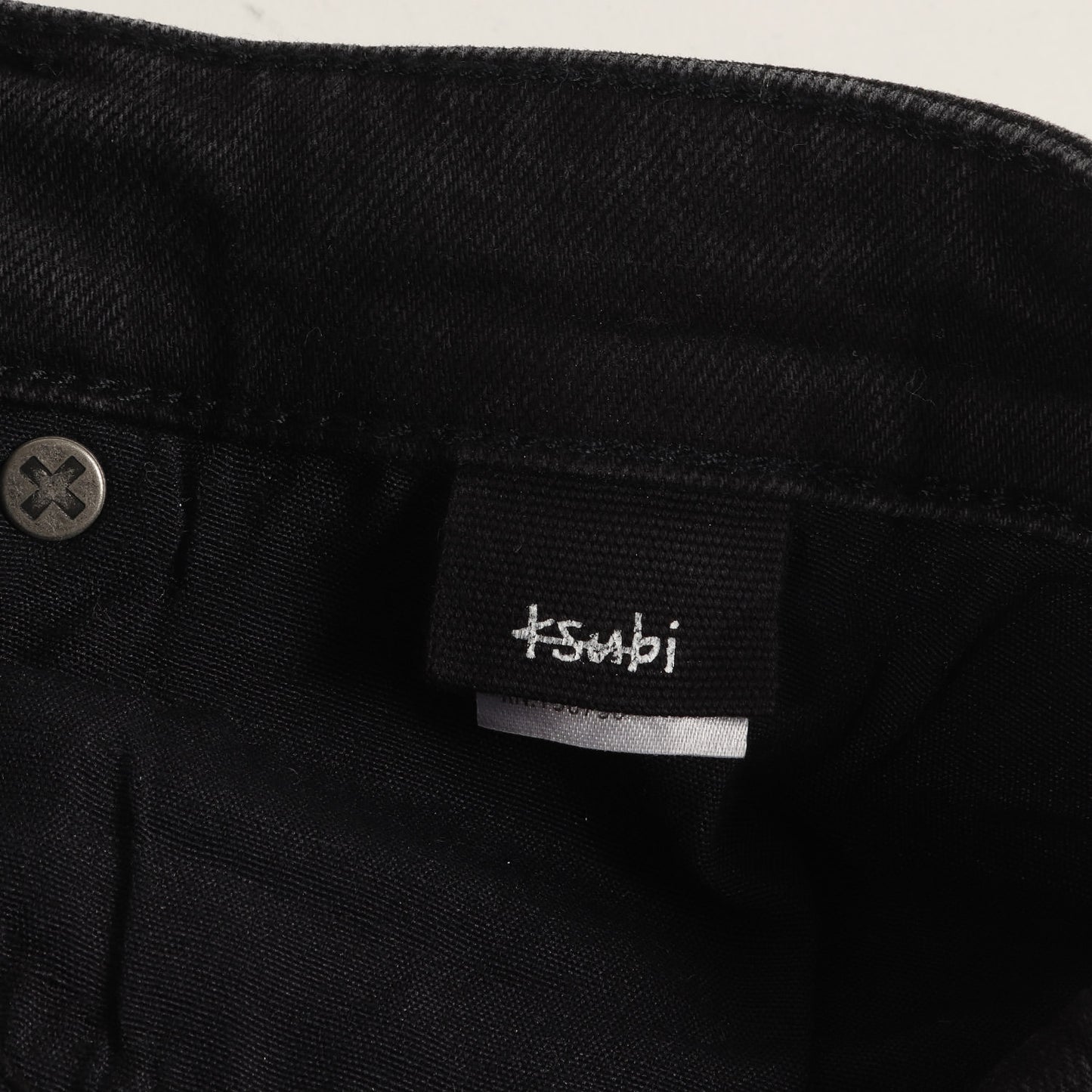 クラッシュリペア加工 ストレッチ スキニー デニムパンツ (VAN WINKLE REDBACK TRASHED)