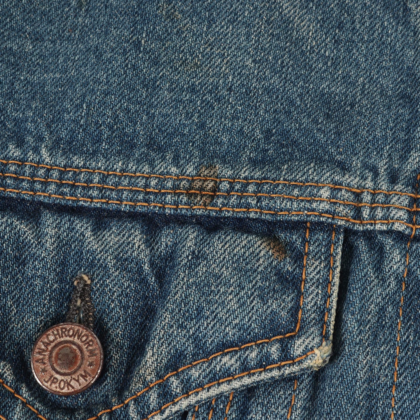 イプシロン ヴィンテージ加工 デニム トラッカー ジャケット