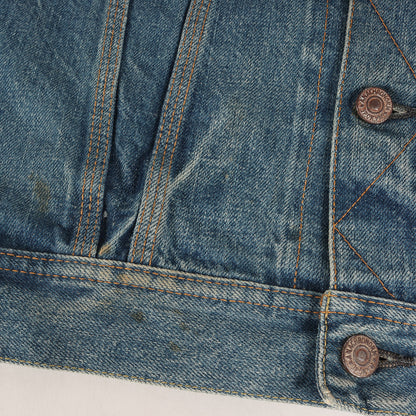 イプシロン ヴィンテージ加工 デニム トラッカー ジャケット