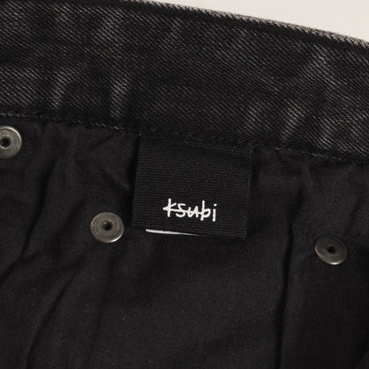 膝クラッシュ加工 ストレッチ スキニー デニムパンツ (CHITCH SELVEDGE 3 YEAR)