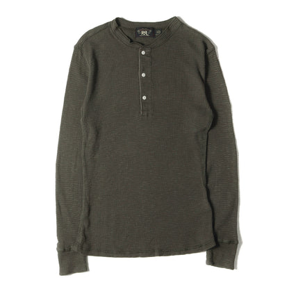 22AW ヘンリーネック ワッフル サーマル カットソー