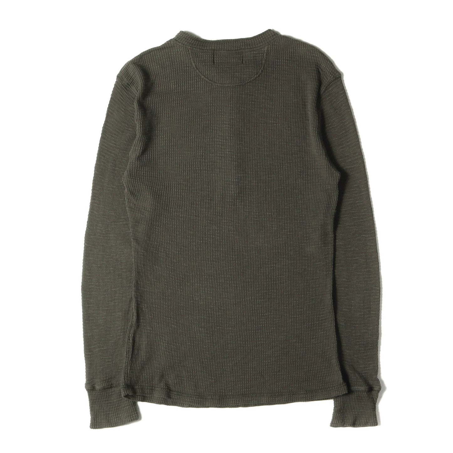 22AW ヘンリーネック ワッフル サーマル カットソー