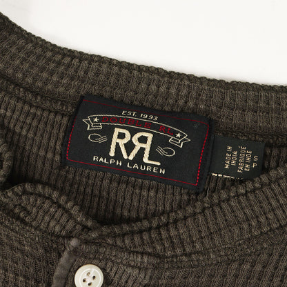 22AW ヘンリーネック ワッフル サーマル カットソー