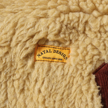 24AW バックグラフィック ライトボア ジャケット (WHITE BUFFALO LIGHT BOA JACKET PICTURE BACK)
