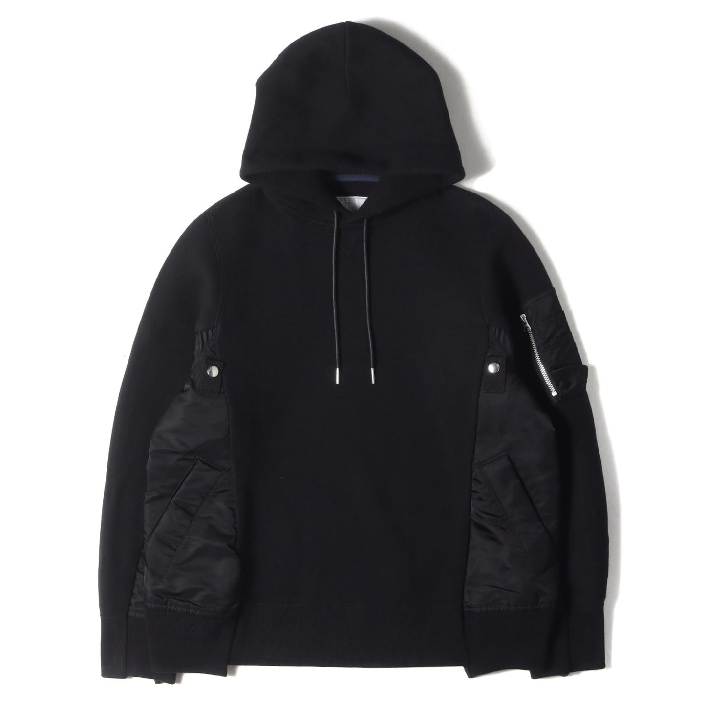 20SS MA-1ドッキング ス スポンジ スウェット フーディー ジャケット(Sponge Sweat × Ma-1 Hoodie)