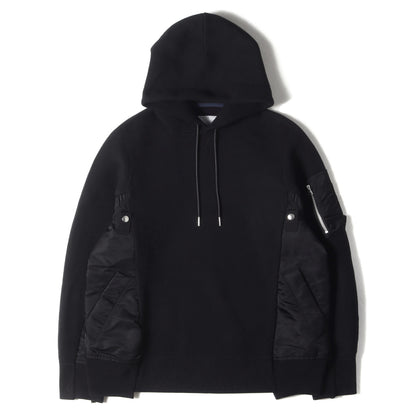 20SS MA-1ドッキング ス スポンジ スウェット フーディー ジャケット(Sponge Sweat × Ma-1 Hoodie)