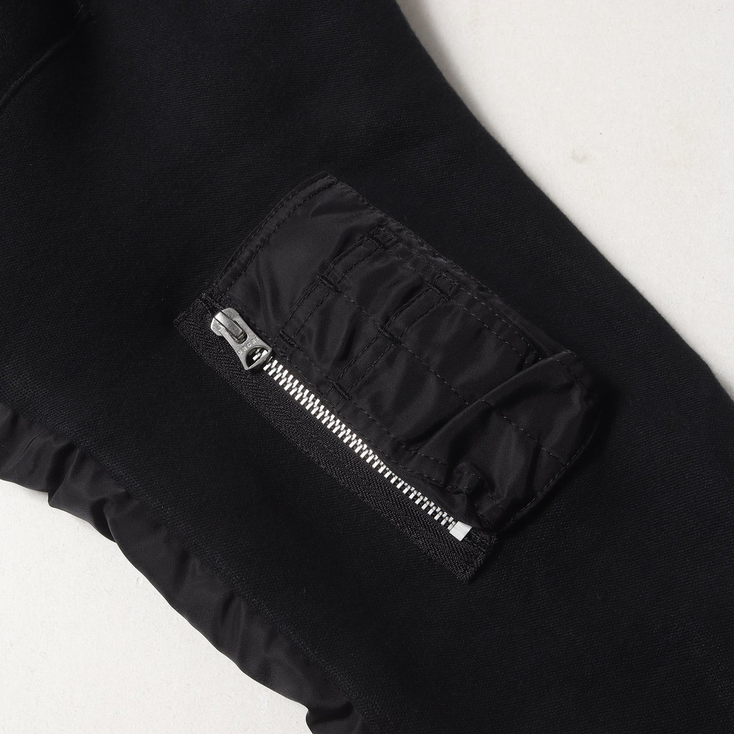 20SS MA-1ドッキング ス スポンジ スウェット フーディー ジャケット(Sponge Sweat × Ma-1 Hoodie)
