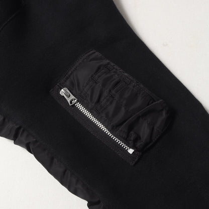 20SS MA-1ドッキング ス スポンジ スウェット フーディー ジャケット(Sponge Sweat × Ma-1 Hoodie)
