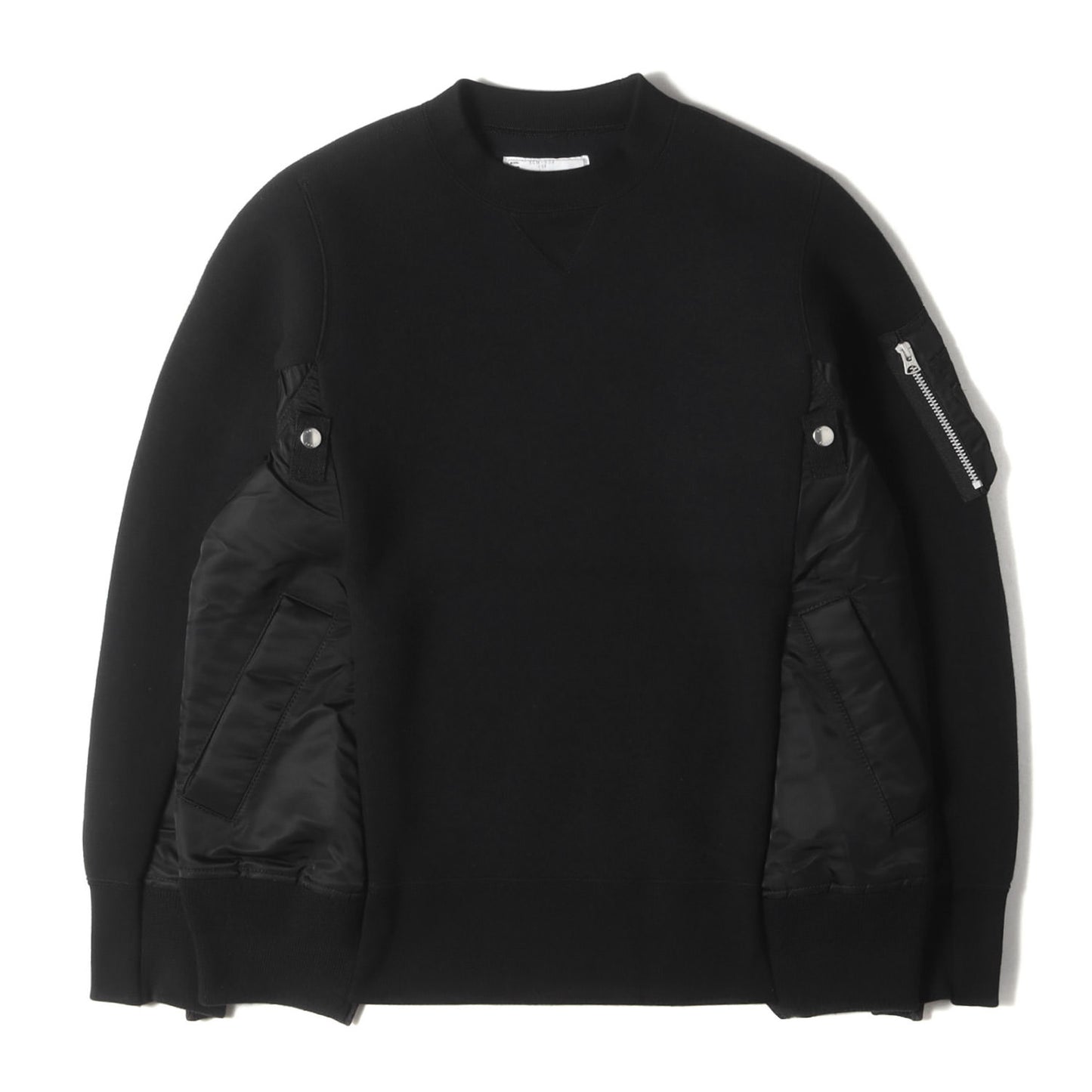 20SS MA-1ドッキング ス スポンジ スウェット プルオーバー ジャケット(Sponge Sweat × Ma-1 Pullover)