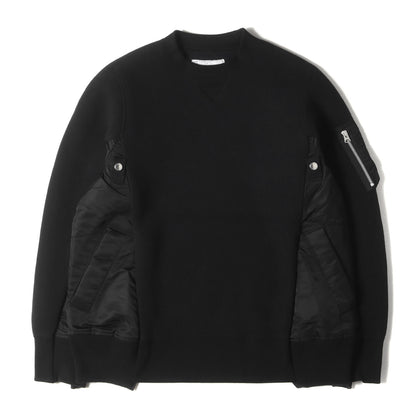 20SS MA-1ドッキング ス スポンジ スウェット プルオーバー ジャケット(Sponge Sweat × Ma-1 Pullover)