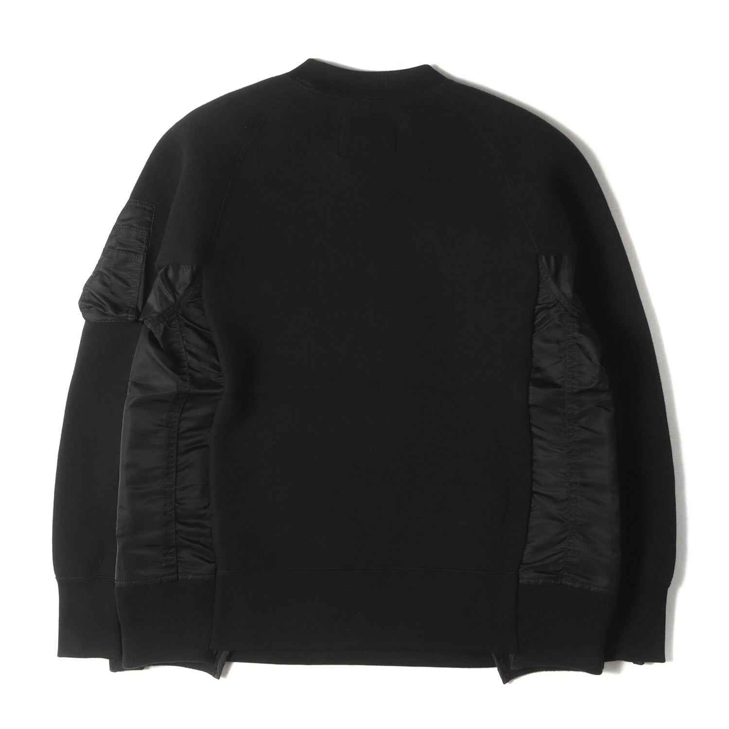Sacai (サカイ) 20SS MA-1ドッキング ス スポンジ スウェット プル 