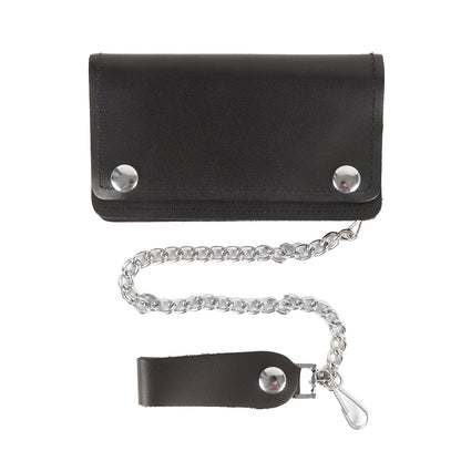 ウォレットチェーン付き バイカー レザー ウォレット / 財布(CLASSIC CHAIN WALLET)