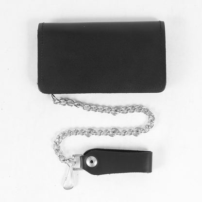ウォレットチェーン付き バイカー レザー ウォレット / 財布(CLASSIC CHAIN WALLET)