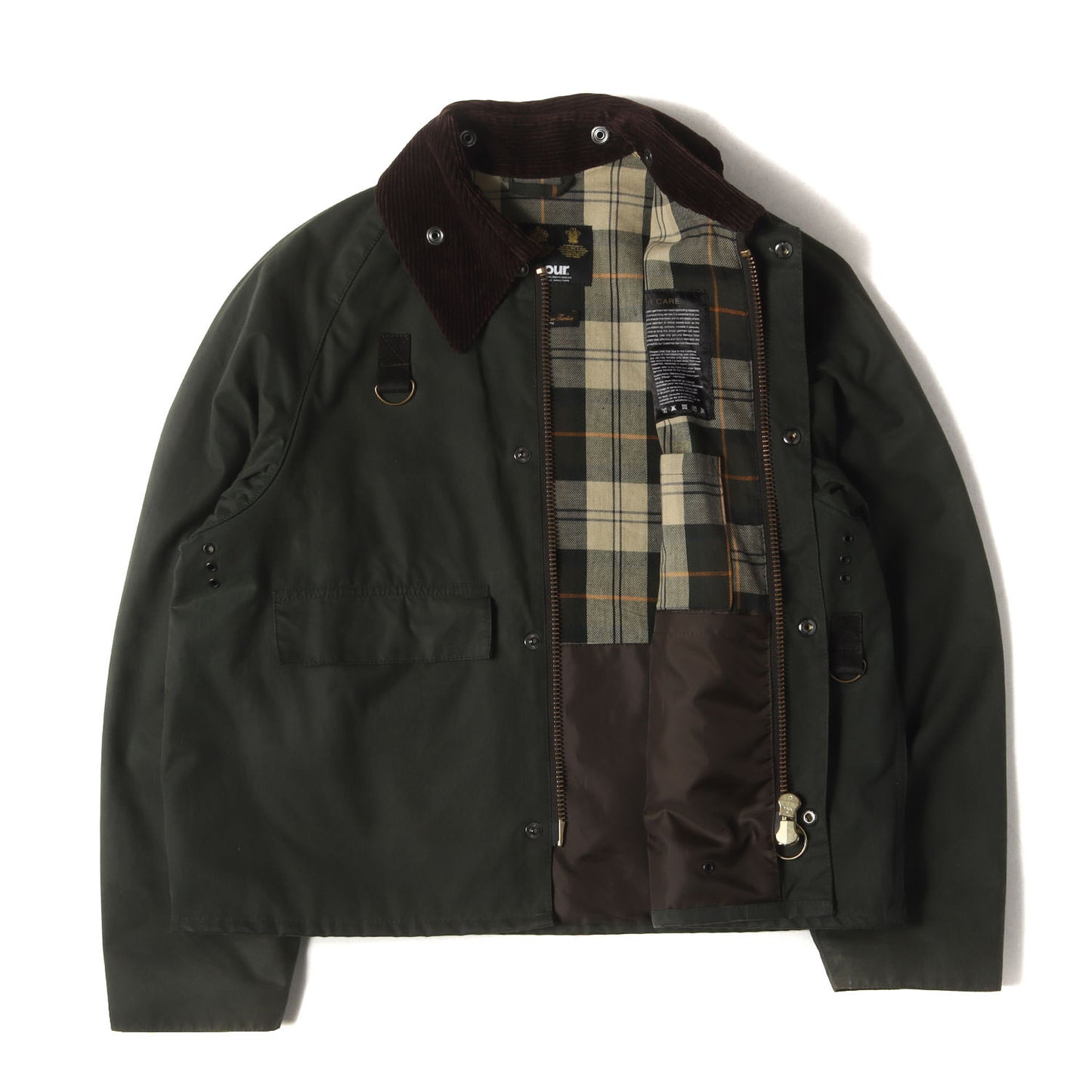 ワックスコットン 裏地チェック スペイジャケット (SPAY JACKET 1702272)