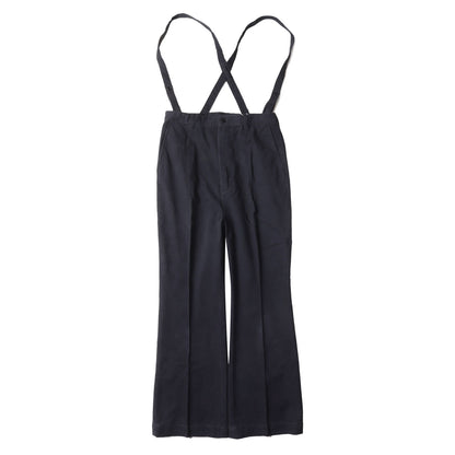 25SS WEB限定 シーズンレス サスペンダー付き 2Way ハイウエスト セミフレア パンツ (GMS-25090)