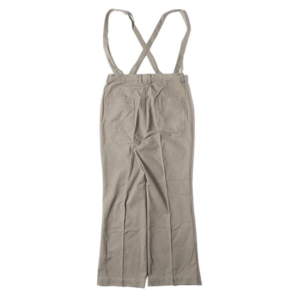 25SS WEB限定 シーズンレス サスペンダー付き 2Way ハイウエスト セミフレア パンツ (GMS-25090)