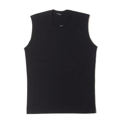 24SS バックプリント ノースリーブ Tシャツ (SLEEVELESS BACK PRINT T NU-1677)
