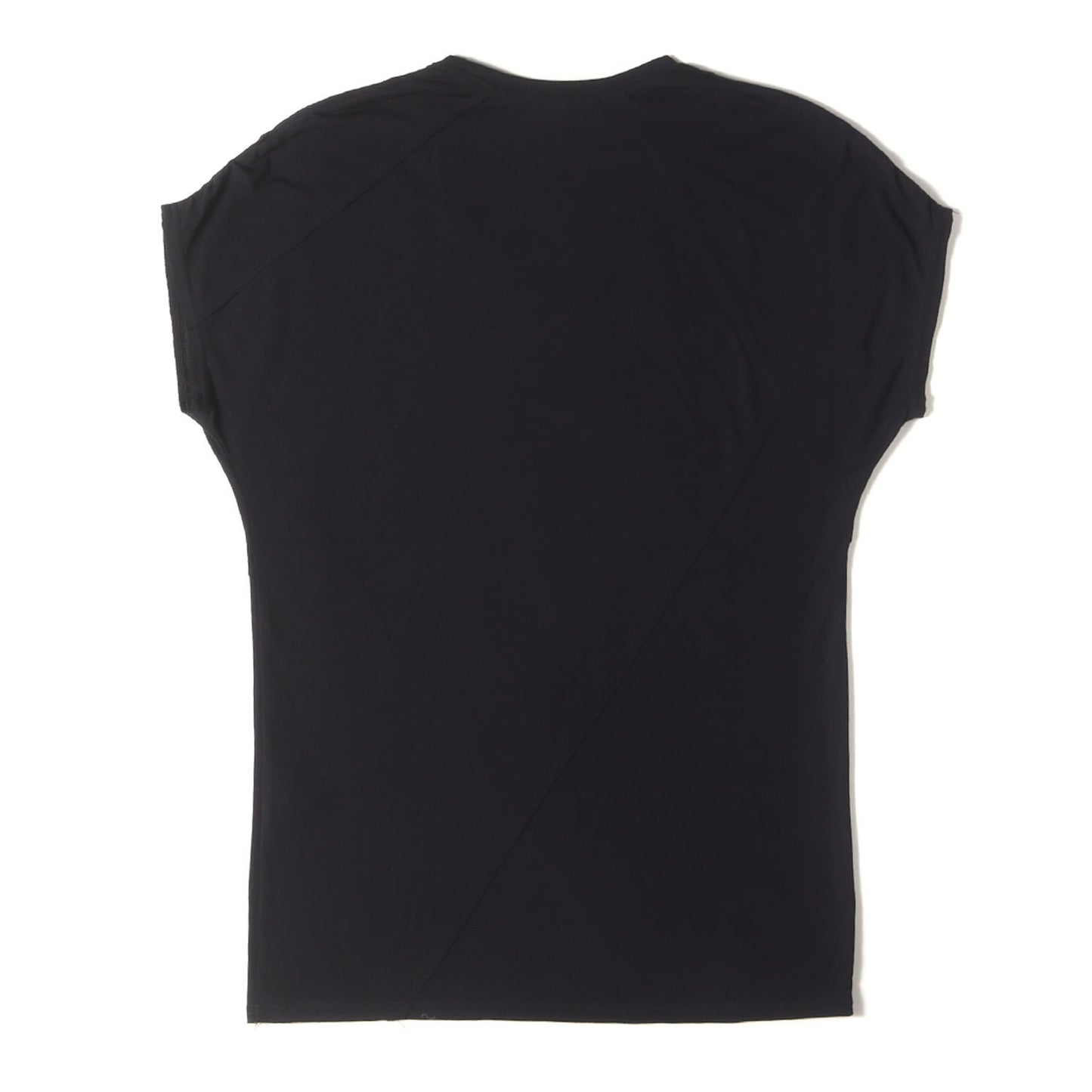 パッチワーク 切替 Uネック Tシャツ (テンセルソフト天竺 カットソー 1352902035)