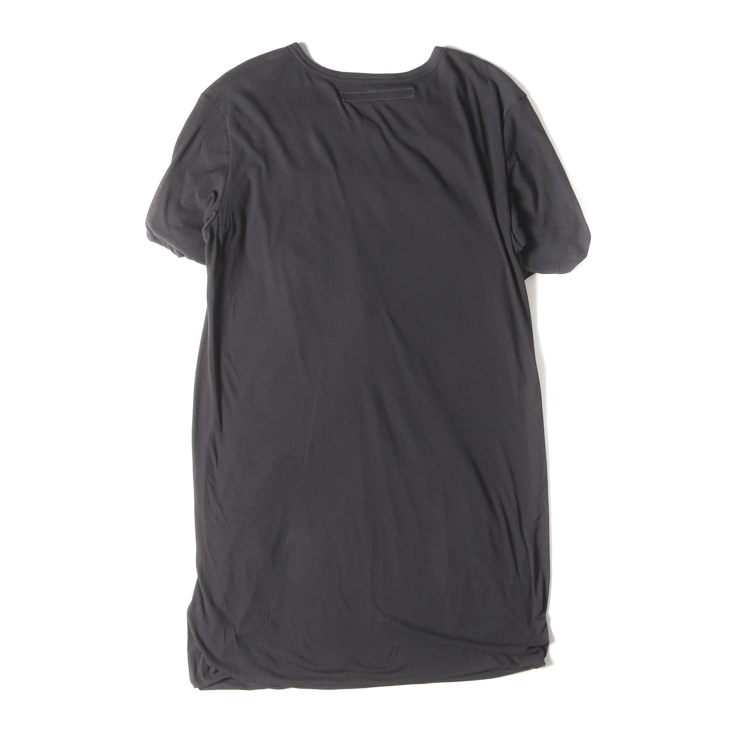 22SS スーピマコットン ハイゲージ 天竺 ジャージー ダブルレイヤー ドレープ Tシャツ (DOUBLELAYER DRAPE T-SHIRT)