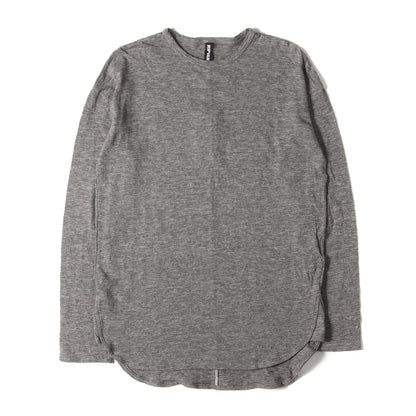 スラブ コットン カットソー (DROP SHOULDER L/S RW-136)