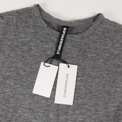 スラブ コットン カットソー (DROP SHOULDER L/S RW-136)