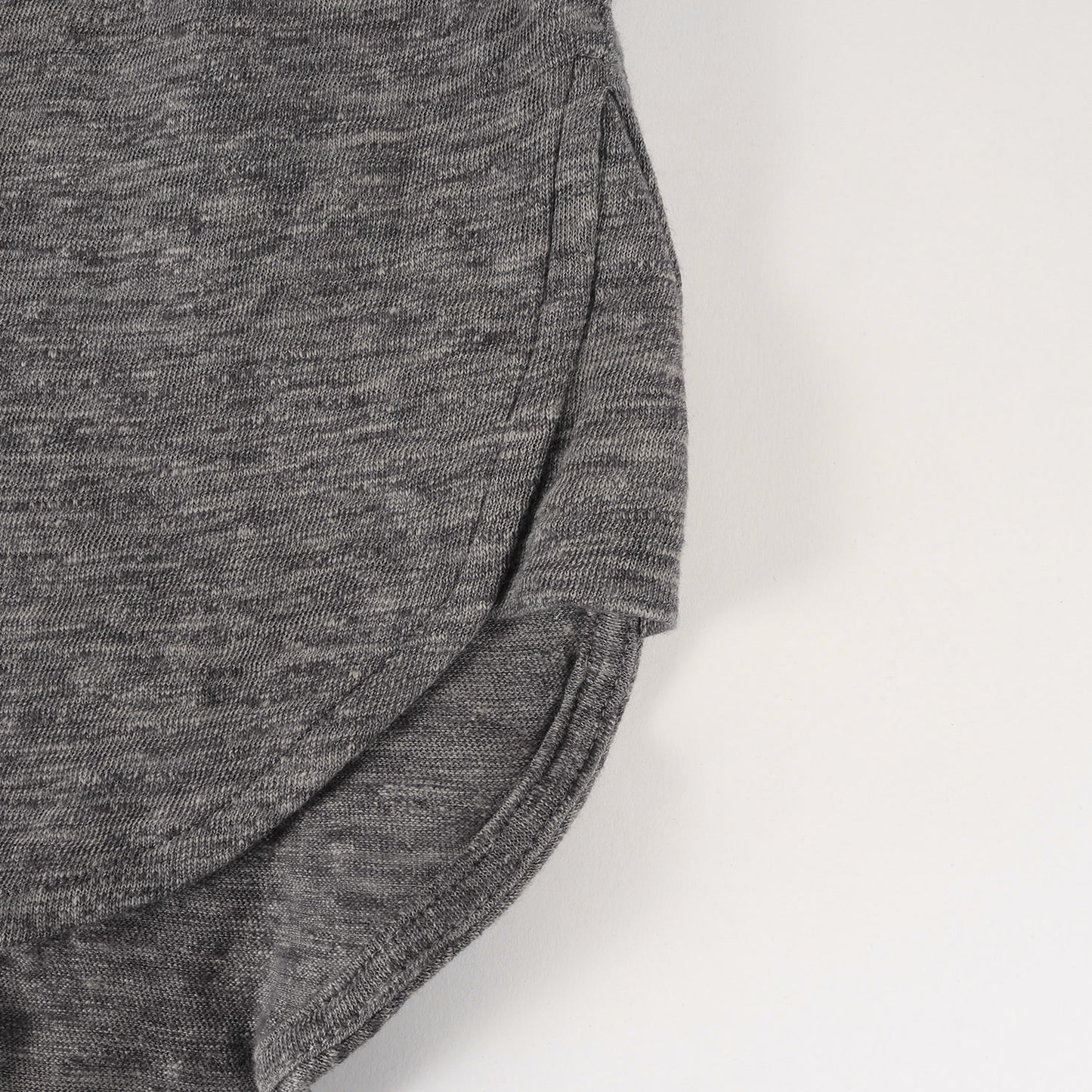 スラブ コットン カットソー (DROP SHOULDER L/S RW-136)