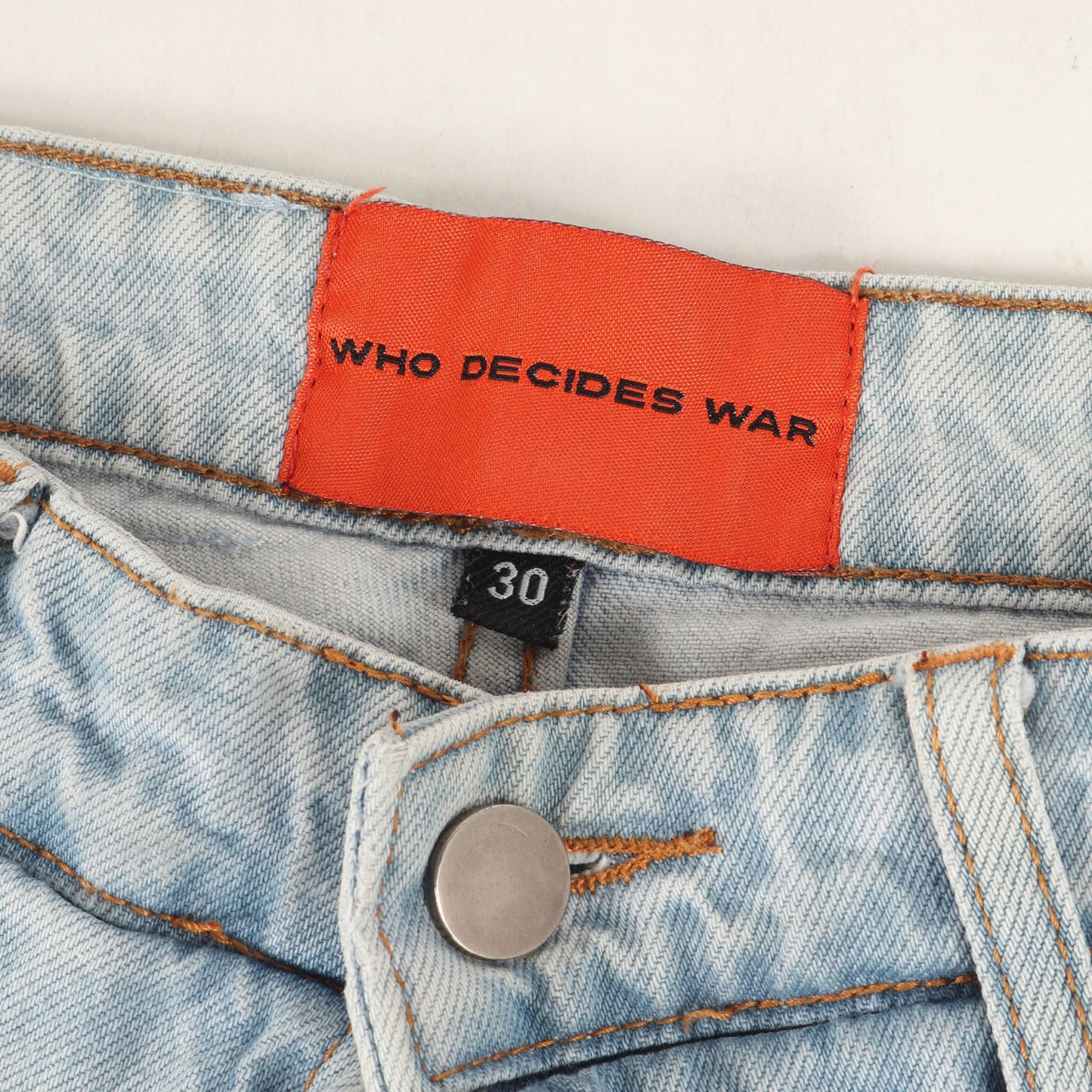 レイヤード 変型 デニム カーゴ パンツ (SIGNATURE KARGO PANTS) / ジッパーフライ MRDR BRVDO