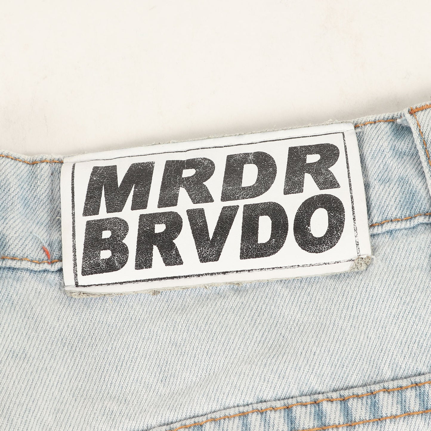 レイヤード 変型 デニム カーゴ パンツ (SIGNATURE KARGO PANTS) / ジッパーフライ MRDR BRVDO
