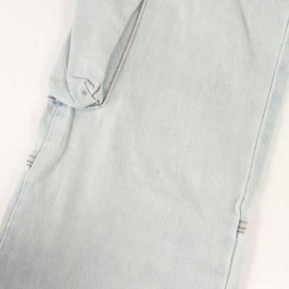 レイヤード 変型 デニム カーゴ パンツ (SIGNATURE KARGO PANTS) / ジッパーフライ MRDR BRVDO