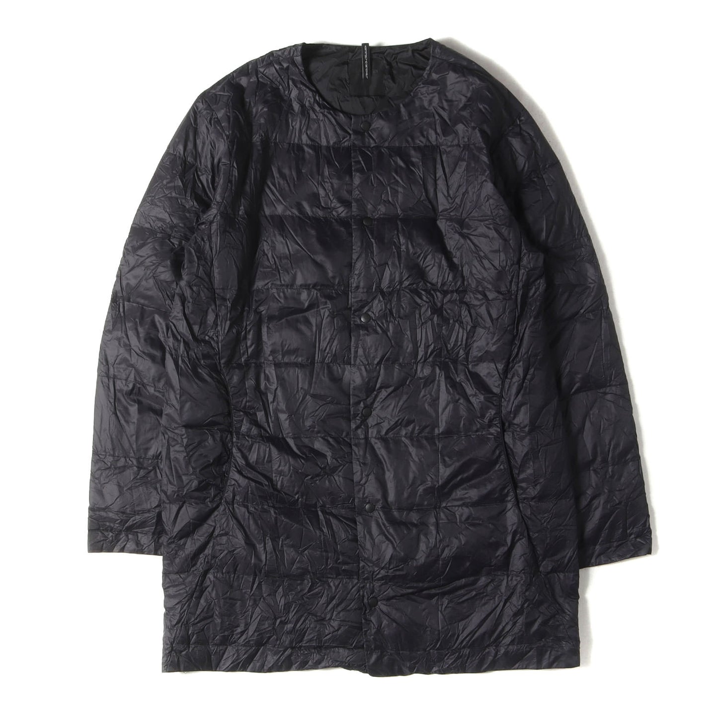 カラーレス ダウン コート (COLLAR LESS DOWN COAT GO11730P)