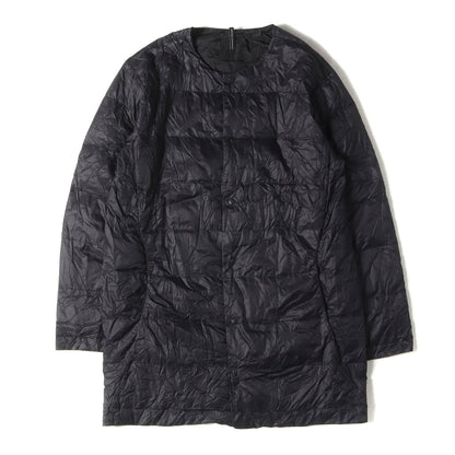 カラーレス ダウン コート (COLLAR LESS DOWN COAT GO11730P)