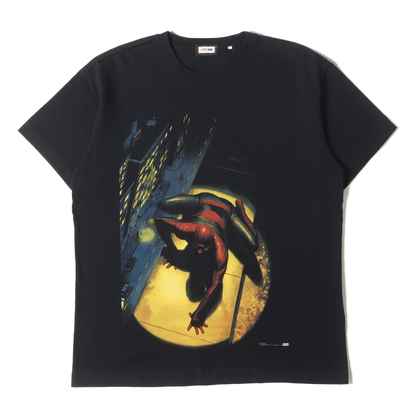 × MARVEL スパイダーマン スポットライト Tシャツ (MARVEL SPIDER-MAN SPOTLIGHT TEE KHM030602)