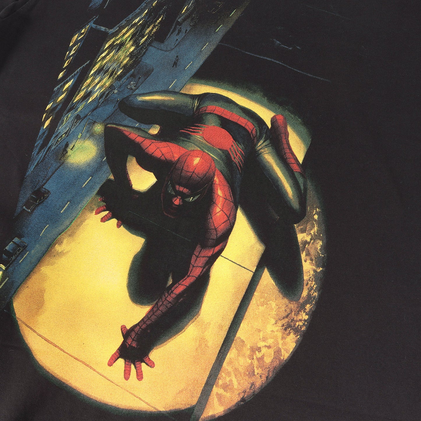 × MARVEL スパイダーマン スポットライト Tシャツ (MARVEL SPIDER-MAN SPOTLIGHT TEE KHM030602)