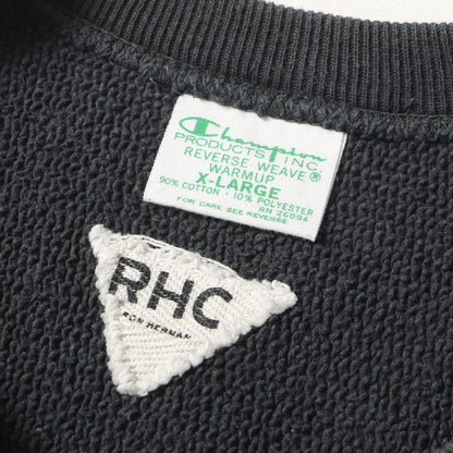× Champion 単色タグ 復刻 バック USACA ロゴ ダメージ加工 リバースウィーブ スウェット / REVERSE WEAVE