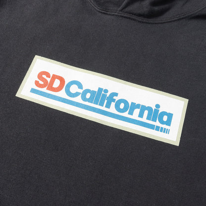 24SS グラフィック ロゴ スウェット パーカー (SD US Cotton SDC Logo Hood Sweat) / 裏毛