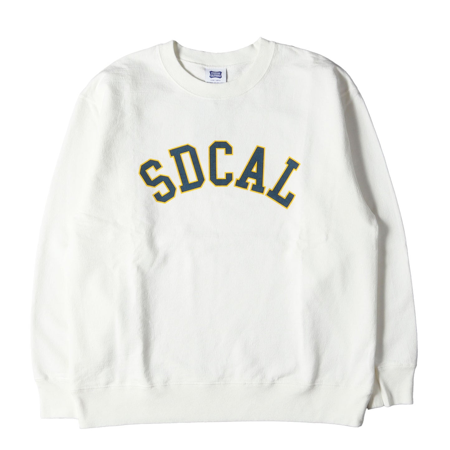 24SS 販路限定 SDCAL ロゴ スウェット (SD US Cotton Logo Crew Sweat Official Store Limited) / マイクロ裏毛