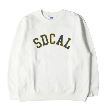 24SS 販路限定 SDCAL ロゴ スウェット (SD US Cotton Logo Crew Sweat Official Store Limited) / マイクロ裏毛
