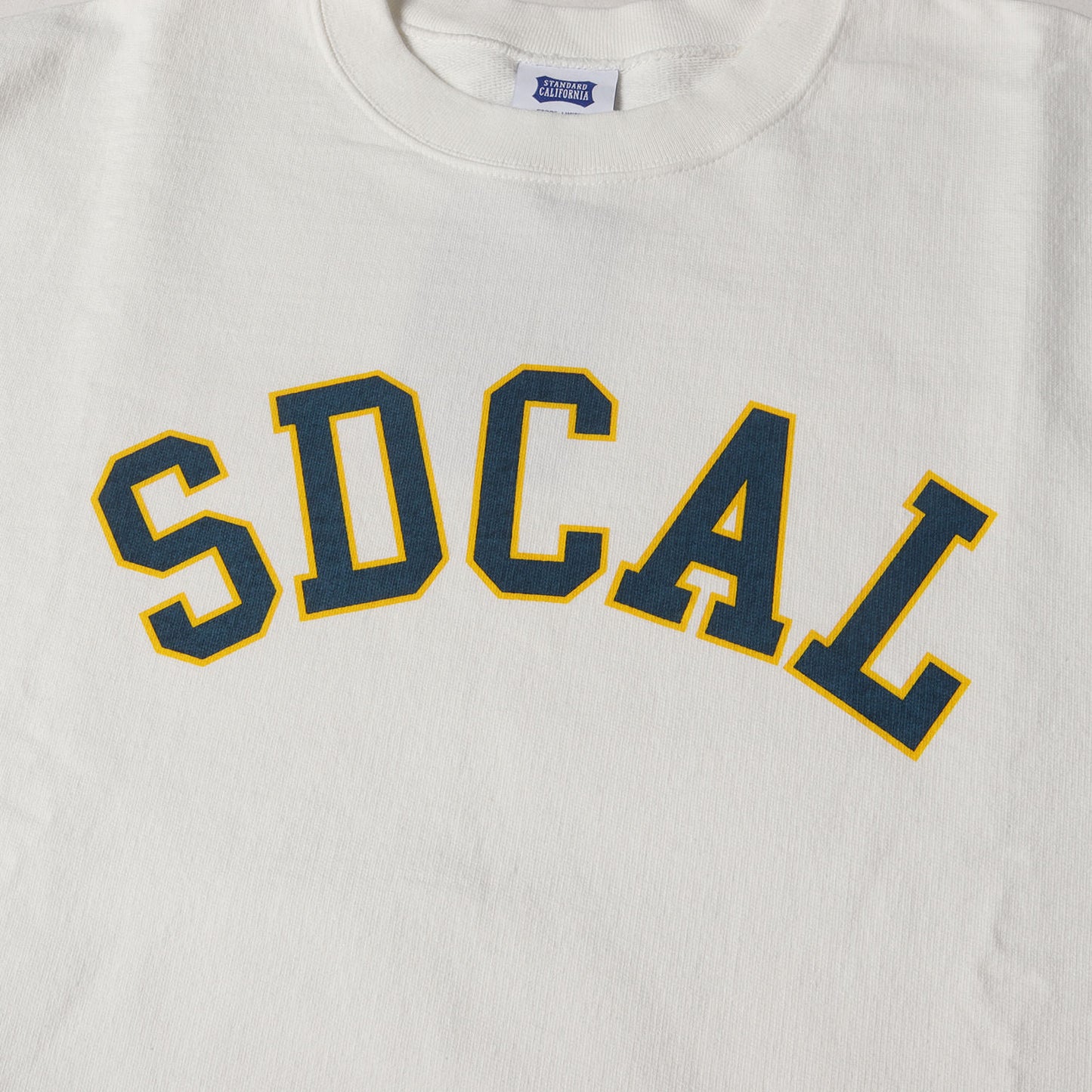24SS 販路限定 SDCAL ロゴ スウェット (SD US Cotton Logo Crew Sweat Official Store Limited) / マイクロ裏毛