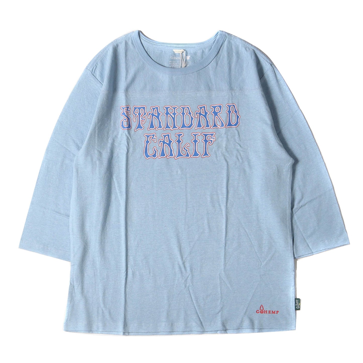 21SS × GO HEMP デッドロゴ ヘンプ コットン フットボール カットソー (GOHEMP × SD Dead Logo Football T)