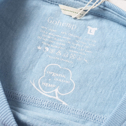 21SS × GO HEMP デッドロゴ ヘンプ コットン フットボール カットソー (GOHEMP × SD Dead Logo Football T)